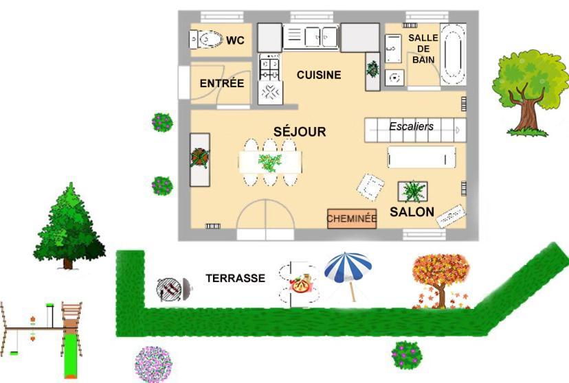 Gites De Stouet Artalens-Souin Exterior foto
